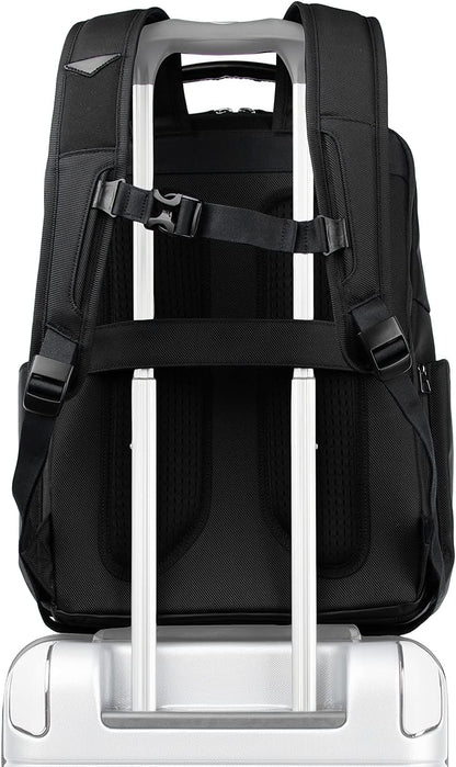 Crew Executive Choice 3 Large Backpack Fits Up to 15.6 Laptops and Tablets, USB a and C Ports, Men and Women, Patriot Blue