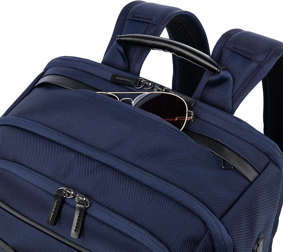 Crew Executive Choice 3 Large Backpack Fits Up to 15.6 Laptops and Tablets, USB a and C Ports, Men and Women, Patriot Blue