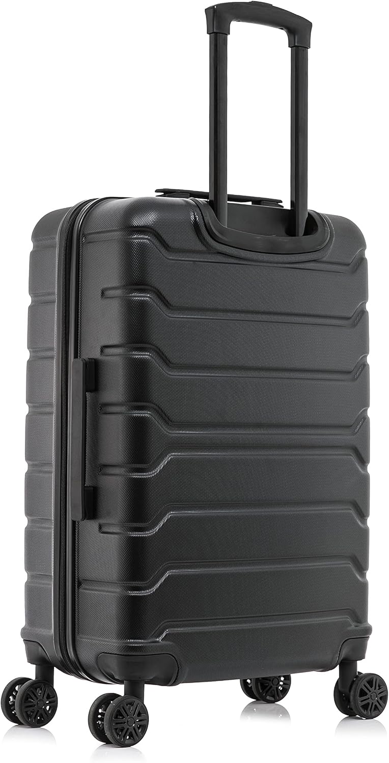 TREND Luggage with Spinner Wheels | Durable Lightweight Hardshell Suitcase, Travel bag with Handle and Trolley, 20-Inch Carry On Small Luggage | Orange