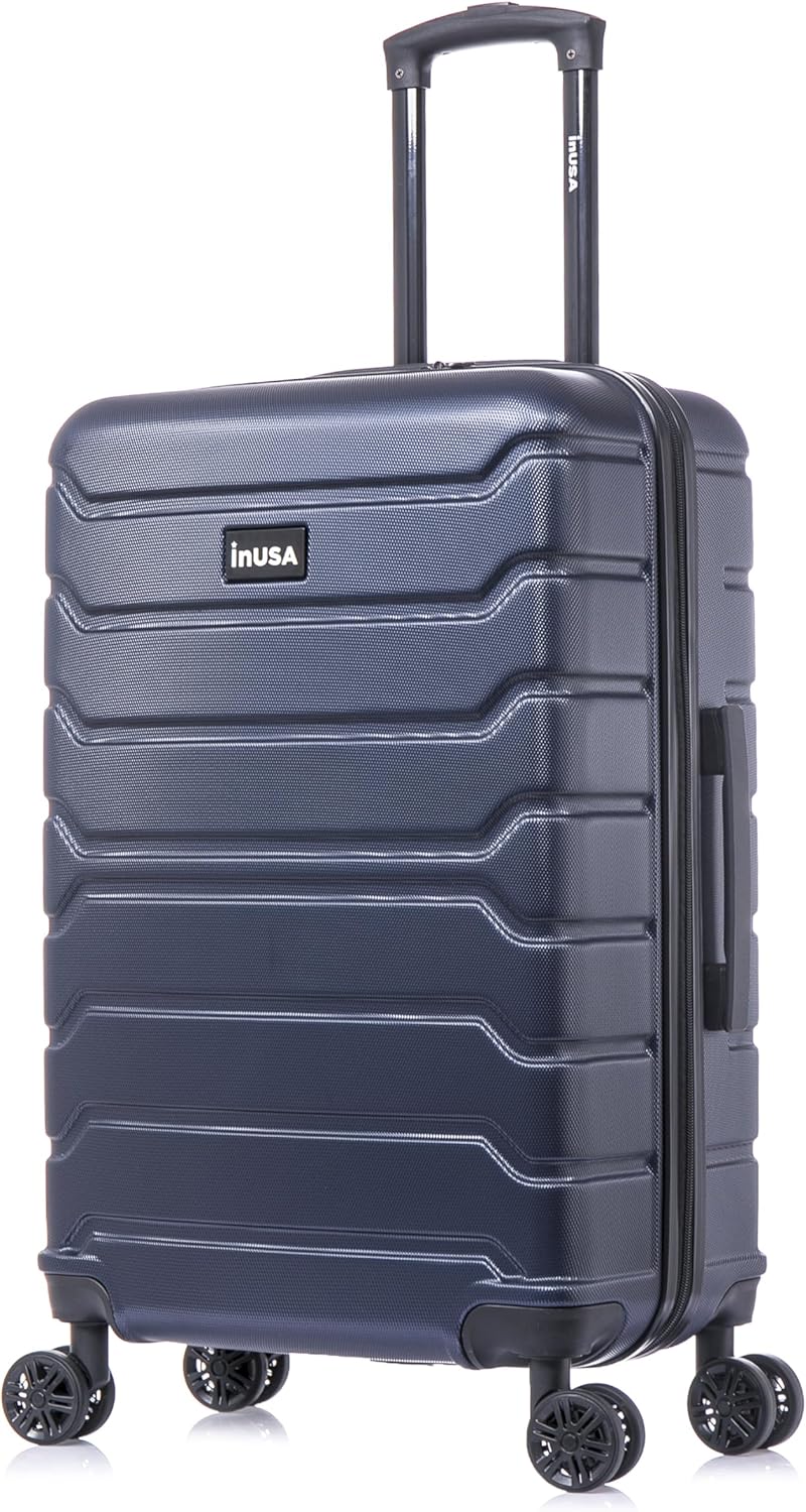 TREND Luggage with Spinner Wheels | Durable Lightweight Hardshell Suitcase, Travel bag with Handle and Trolley, 20-Inch Carry On Small Luggage | Orange