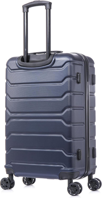 TREND Luggage with Spinner Wheels | Durable Lightweight Hardshell Suitcase, Travel bag with Handle and Trolley, 20-Inch Carry On Small Luggage | Orange