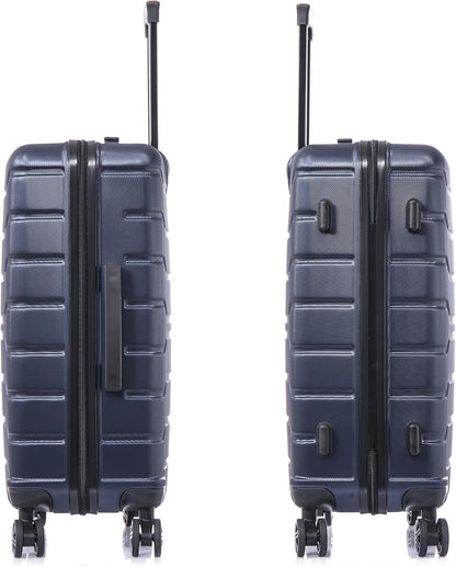 TREND Luggage with Spinner Wheels | Durable Lightweight Hardshell Suitcase, Travel bag with Handle and Trolley, 20-Inch Carry On Small Luggage | Orange
