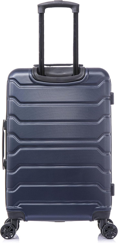 TREND Luggage with Spinner Wheels | Durable Lightweight Hardshell Suitcase, Travel bag with Handle and Trolley, 20-Inch Carry On Small Luggage | Orange