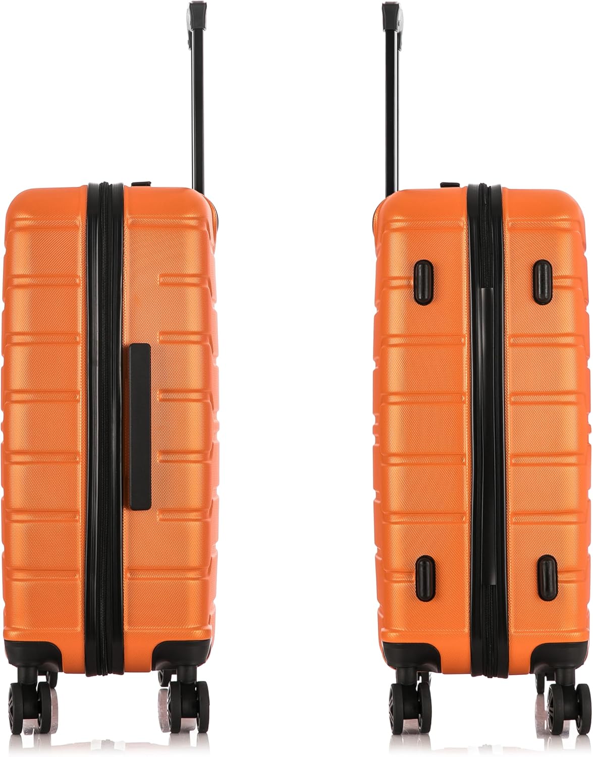 TREND Luggage with Spinner Wheels | Durable Lightweight Hardshell Suitcase, Travel bag with Handle and Trolley, 20-Inch Carry On Small Luggage | Orange