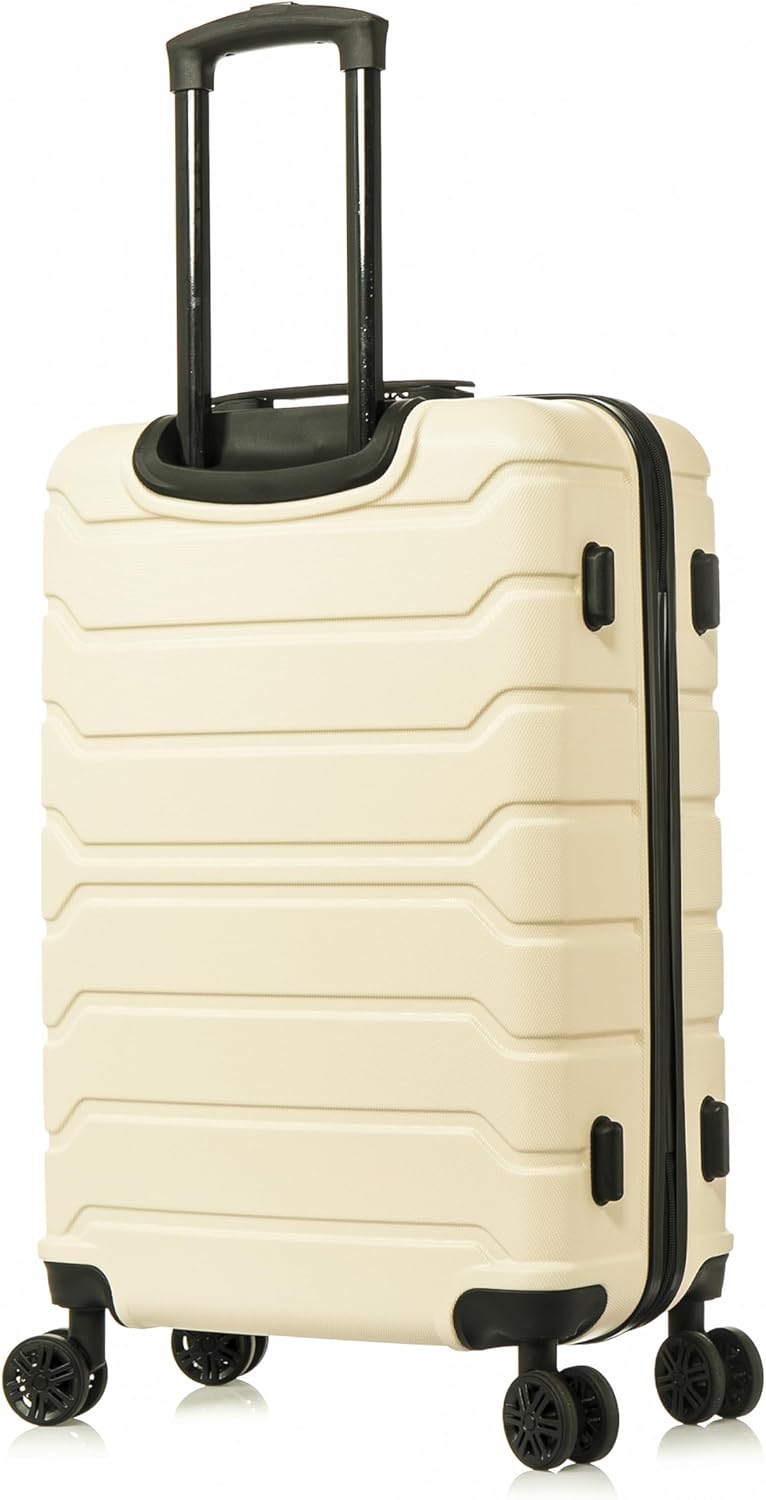 TREND Luggage with Spinner Wheels | Durable Lightweight Hardshell Suitcase, Travel bag with Handle and Trolley, 20-Inch Carry On Small Luggage | Orange