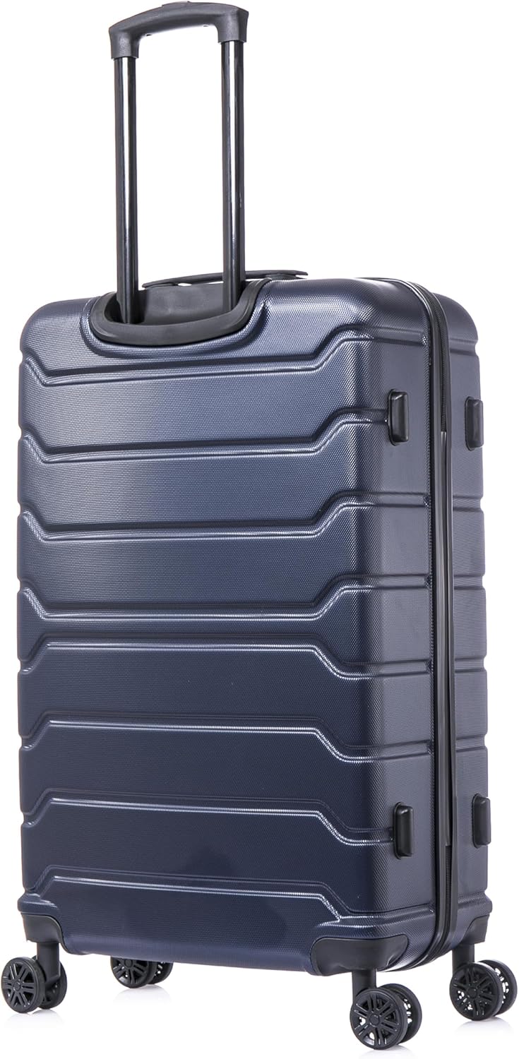 TREND Luggage with Spinner Wheels | Durable Lightweight Hardshell Suitcase, Travel bag with Handle and Trolley, 20-Inch Carry On Small Luggage | Orange