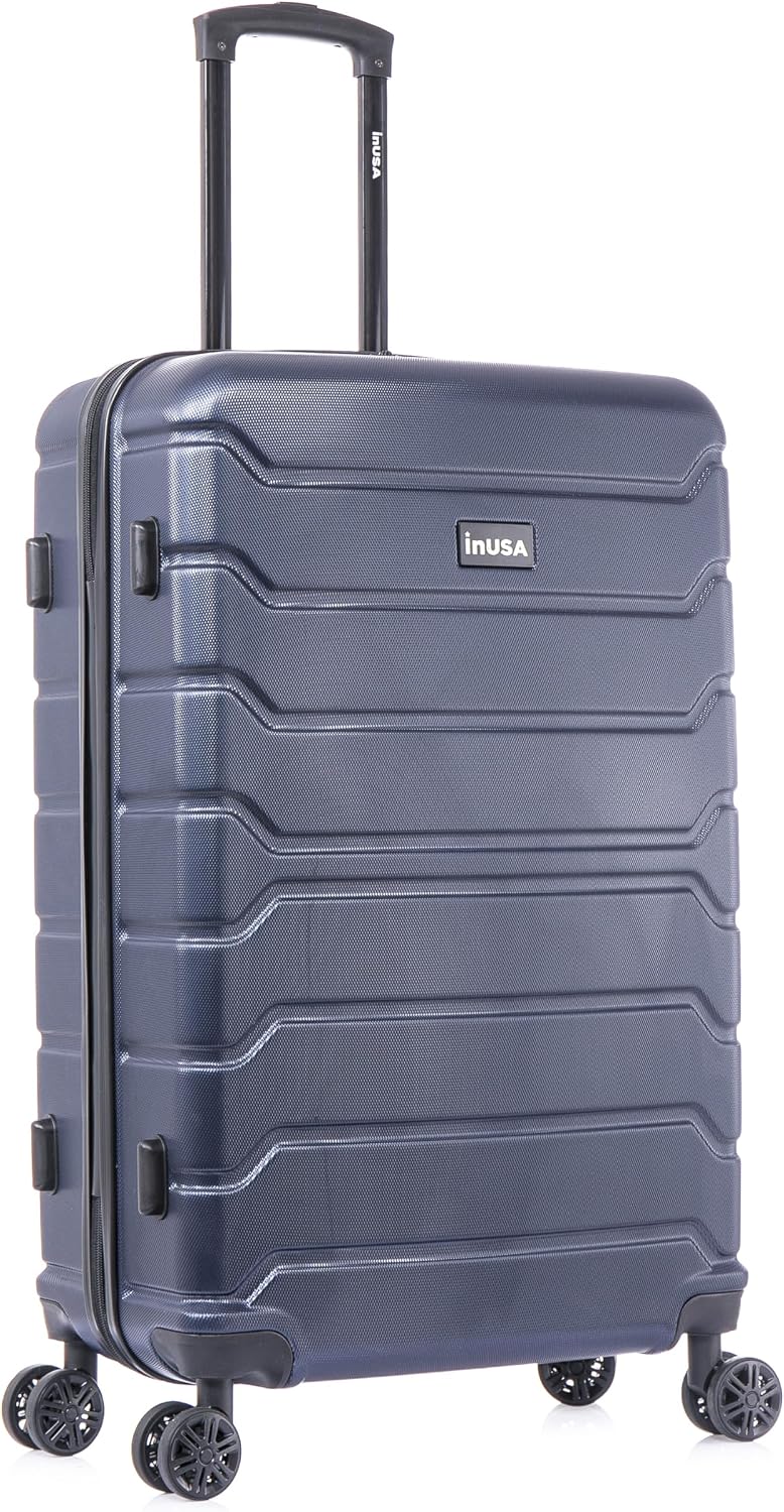 TREND Luggage with Spinner Wheels | Durable Lightweight Hardshell Suitcase, Travel bag with Handle and Trolley, 20-Inch Carry On Small Luggage | Orange