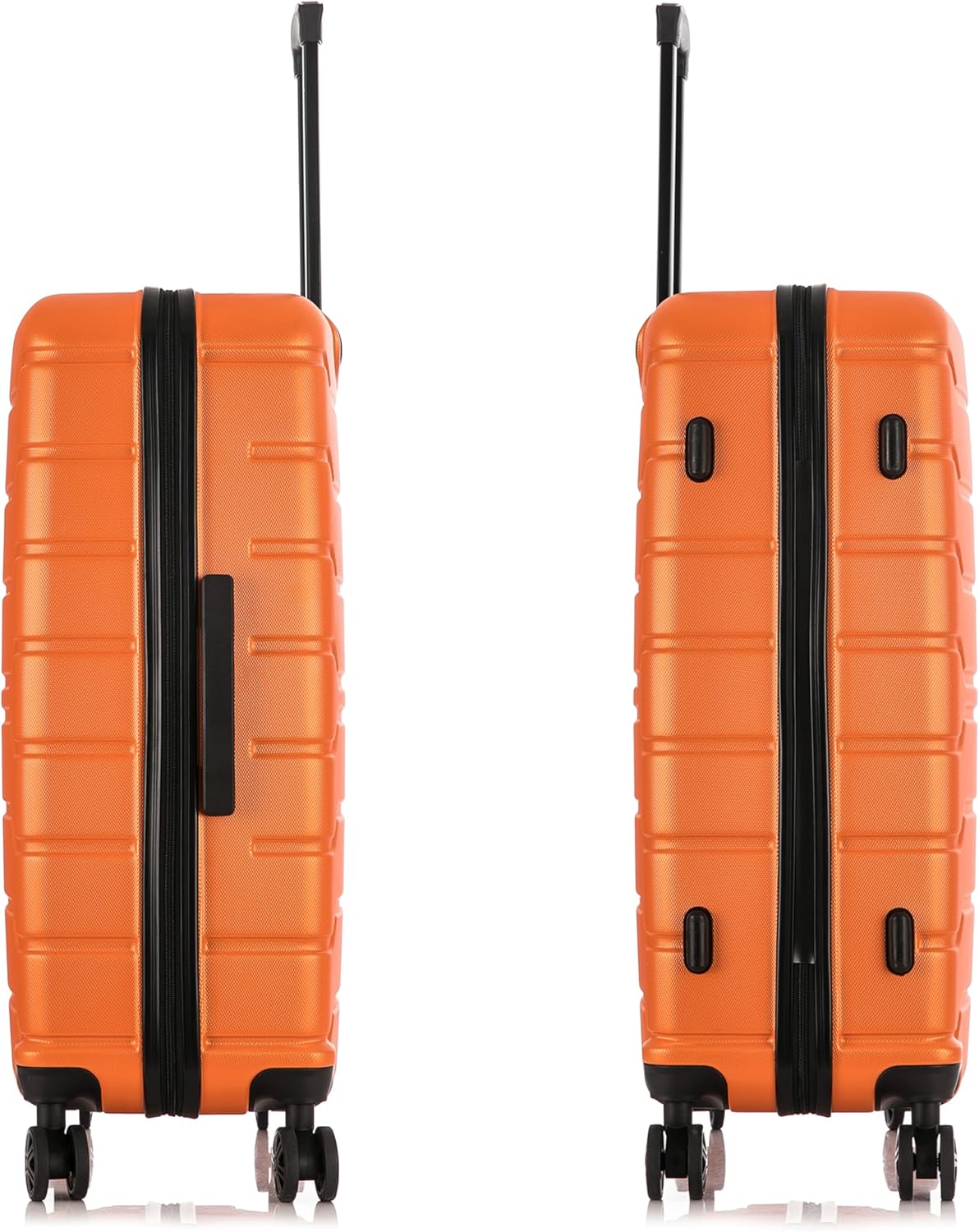 TREND Luggage with Spinner Wheels | Durable Lightweight Hardshell Suitcase, Travel bag with Handle and Trolley, 20-Inch Carry On Small Luggage | Orange