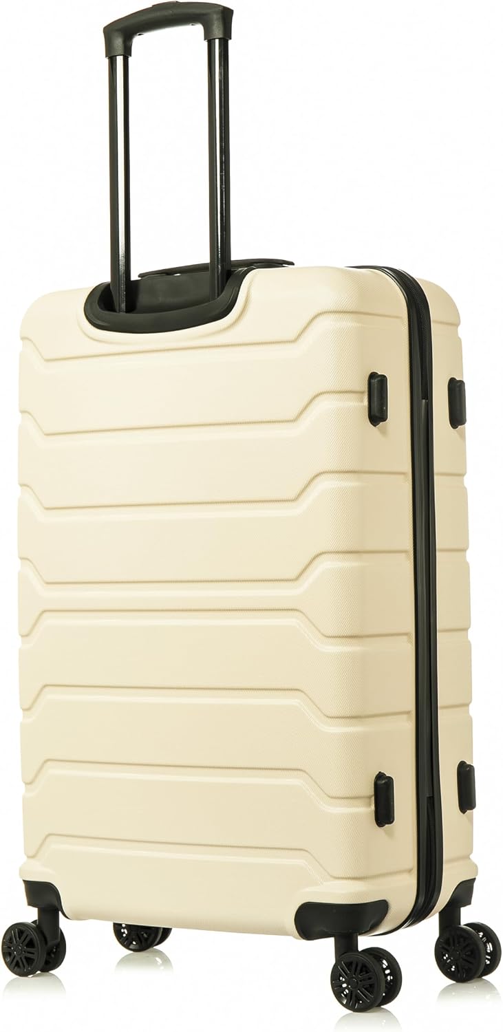TREND Luggage with Spinner Wheels | Durable Lightweight Hardshell Suitcase, Travel bag with Handle and Trolley, 20-Inch Carry On Small Luggage | Orange