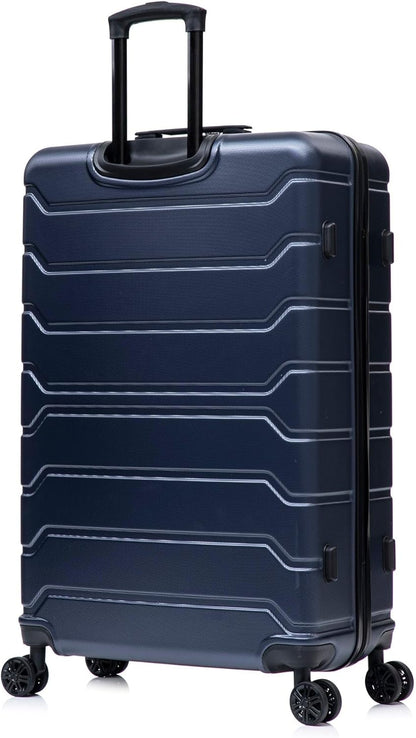 TREND Luggage with Spinner Wheels | Durable Lightweight Hardshell Suitcase, Travel bag with Handle and Trolley, 20-Inch Carry On Small Luggage | Orange