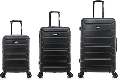 TREND Luggage with Spinner Wheels | Durable Lightweight Hardshell Suitcase, Travel bag with Handle and Trolley, 20-Inch Carry On Small Luggage | Orange