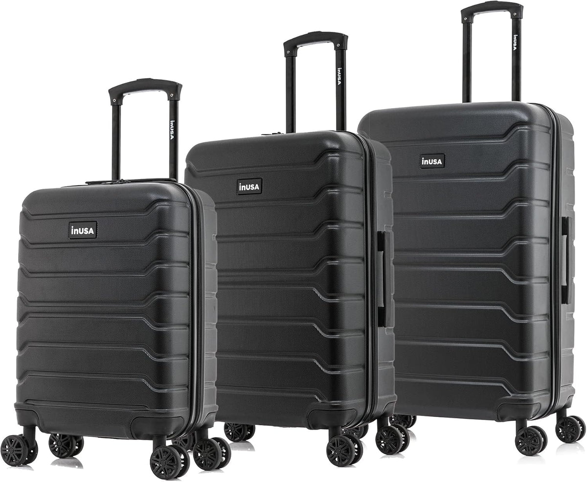 TREND Luggage with Spinner Wheels | Durable Lightweight Hardshell Suitcase, Travel bag with Handle and Trolley, 20-Inch Carry On Small Luggage | Orange