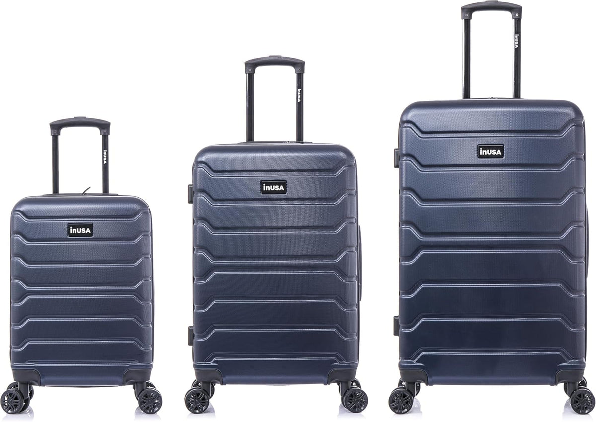 TREND Luggage with Spinner Wheels | Durable Lightweight Hardshell Suitcase, Travel bag with Handle and Trolley, 20-Inch Carry On Small Luggage | Orange