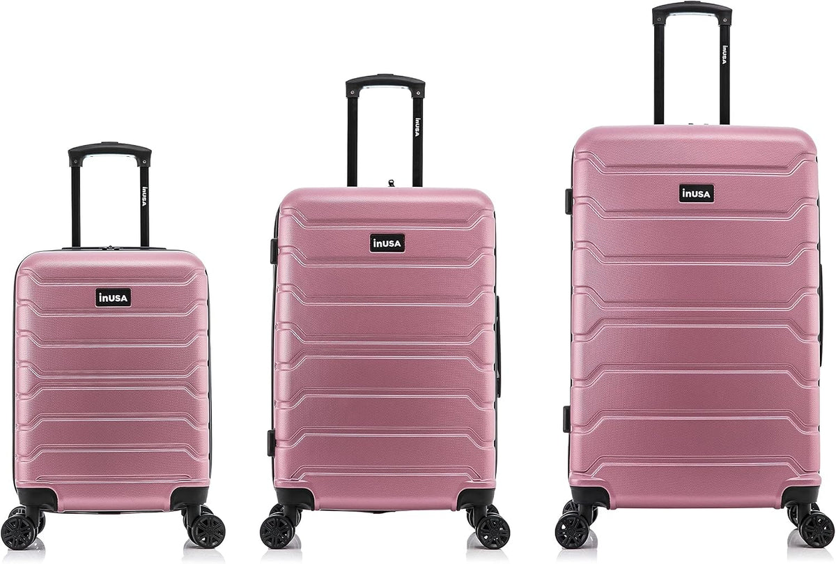 TREND Luggage with Spinner Wheels | Durable Lightweight Hardshell Suitcase, Travel bag with Handle and Trolley, 20-Inch Carry On Small Luggage | Orange
