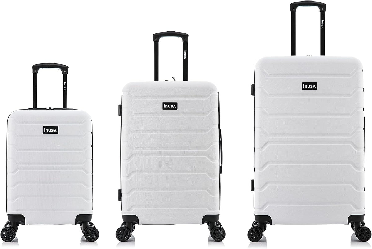 TREND Luggage with Spinner Wheels | Durable Lightweight Hardshell Suitcase, Travel bag with Handle and Trolley, 20-Inch Carry On Small Luggage | Orange