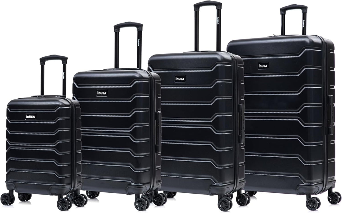 TREND Luggage with Spinner Wheels | Durable Lightweight Hardshell Suitcase, Travel bag with Handle and Trolley, 20-Inch Carry On Small Luggage | Orange