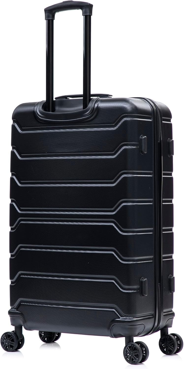 TREND Luggage with Spinner Wheels | Durable Lightweight Hardshell Suitcase, Travel bag with Handle and Trolley, 20-Inch Carry On Small Luggage | Orange
