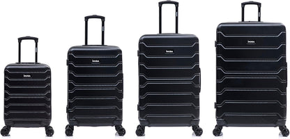 TREND Luggage with Spinner Wheels | Durable Lightweight Hardshell Suitcase, Travel bag with Handle and Trolley, 20-Inch Carry On Small Luggage | Orange