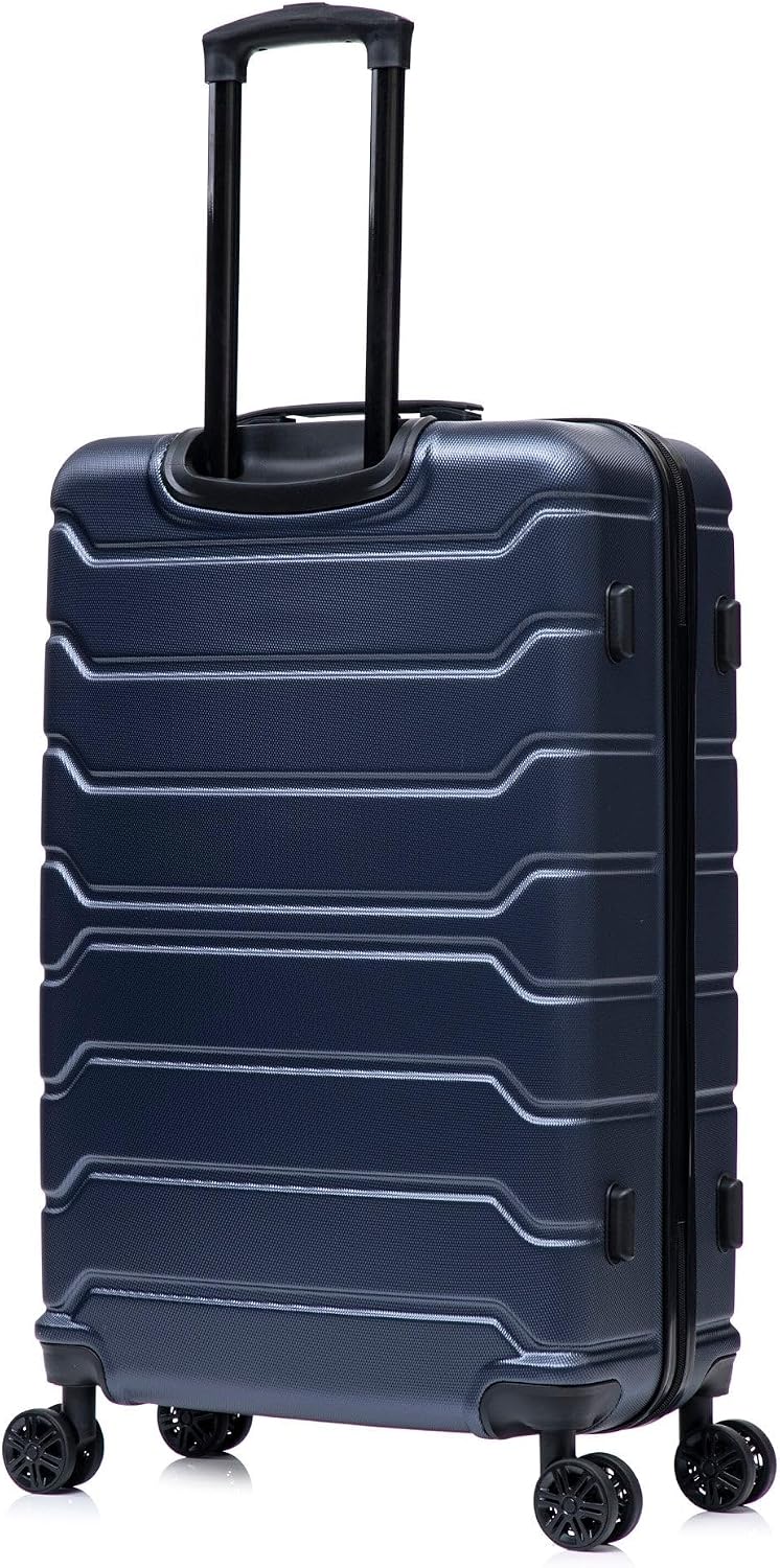 TREND Luggage with Spinner Wheels | Durable Lightweight Hardshell Suitcase, Travel bag with Handle and Trolley, 20-Inch Carry On Small Luggage | Orange