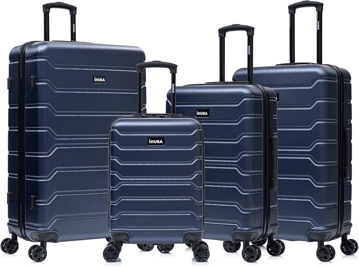 TREND Luggage with Spinner Wheels | Durable Lightweight Hardshell Suitcase, Travel bag with Handle and Trolley, 20-Inch Carry On Small Luggage | Orange
