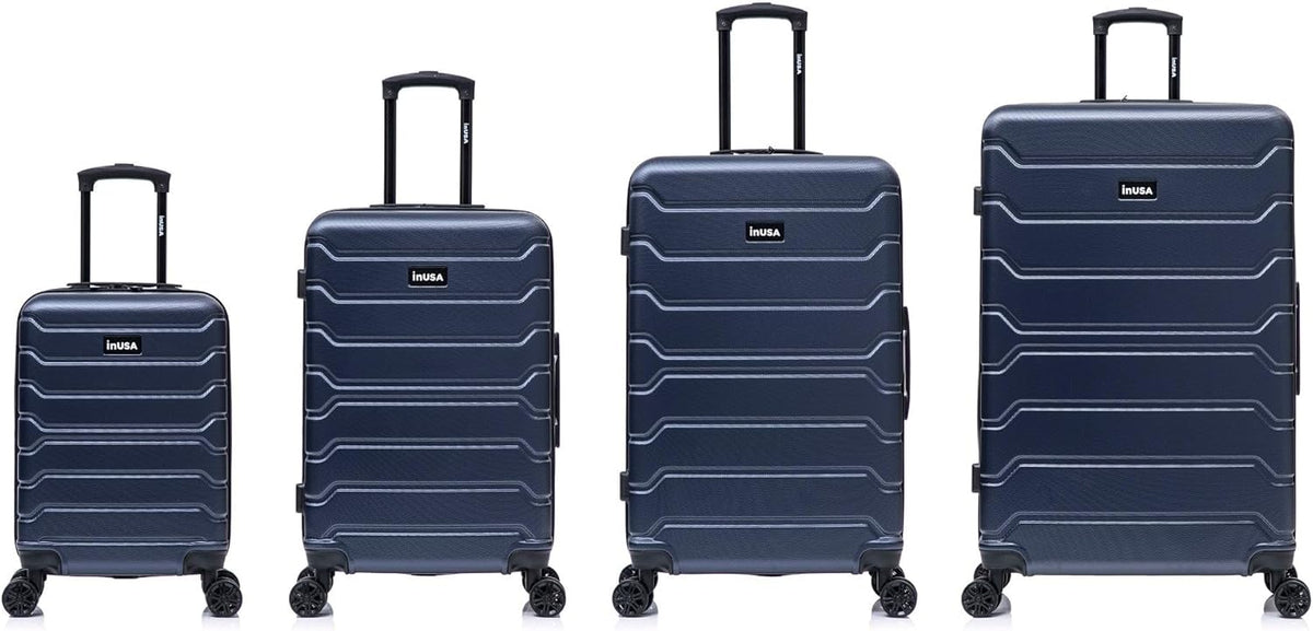 TREND Luggage with Spinner Wheels | Durable Lightweight Hardshell Suitcase, Travel bag with Handle and Trolley, 20-Inch Carry On Small Luggage | Orange