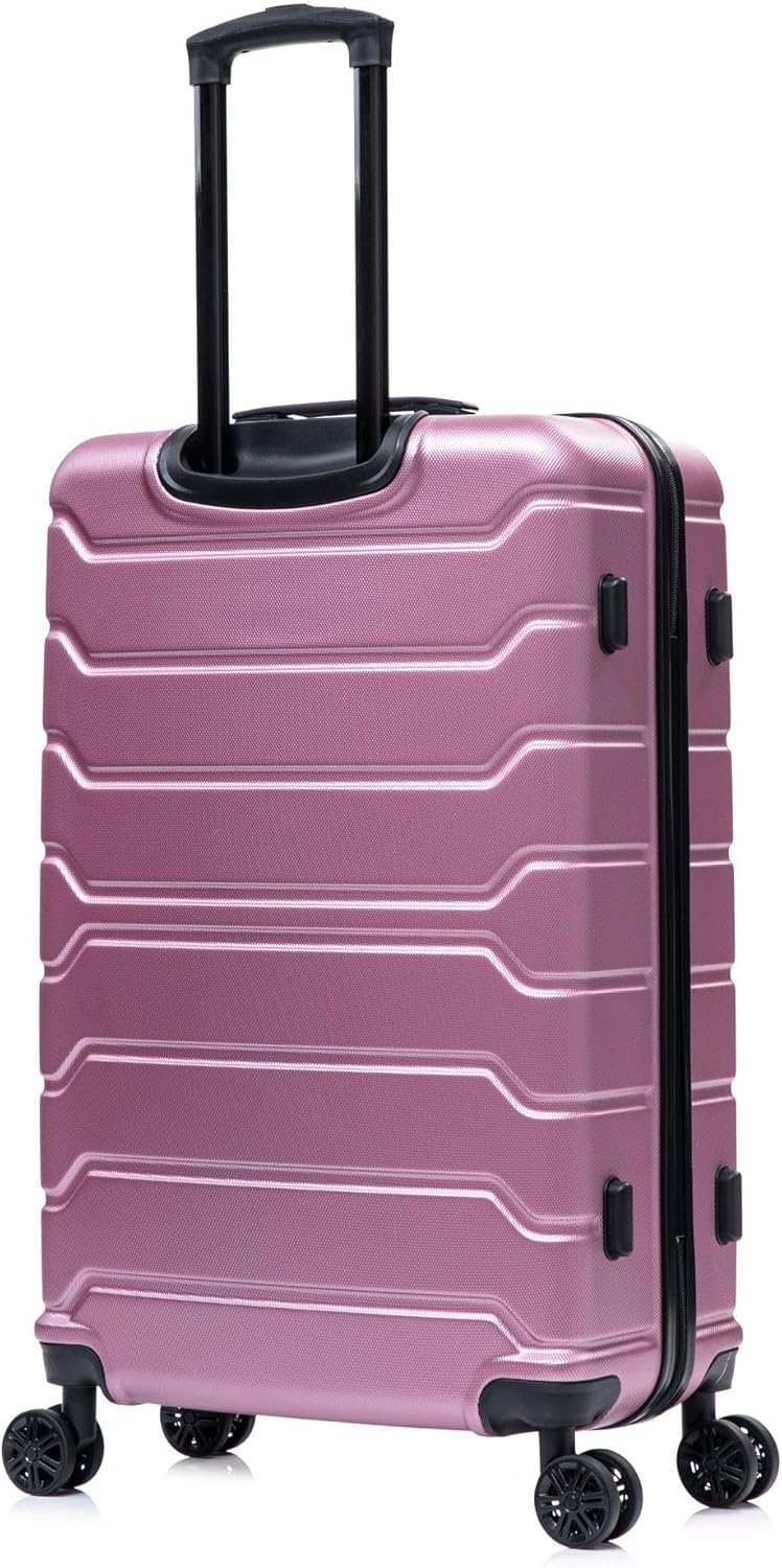 TREND Luggage with Spinner Wheels | Durable Lightweight Hardshell Suitcase, Travel bag with Handle and Trolley, 20-Inch Carry On Small Luggage | Orange
