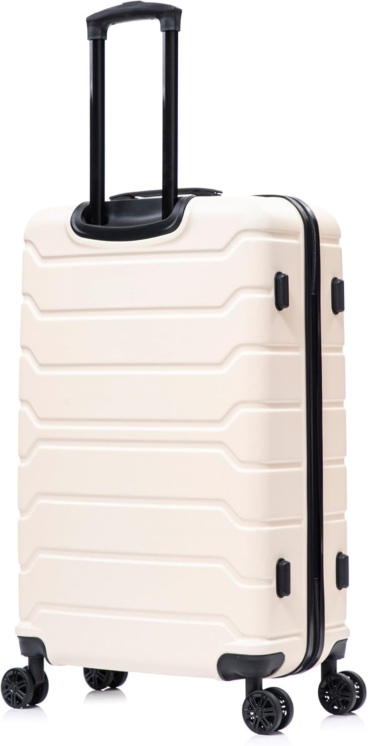TREND Luggage with Spinner Wheels | Durable Lightweight Hardshell Suitcase, Travel bag with Handle and Trolley, 20-Inch Carry On Small Luggage | Orange
