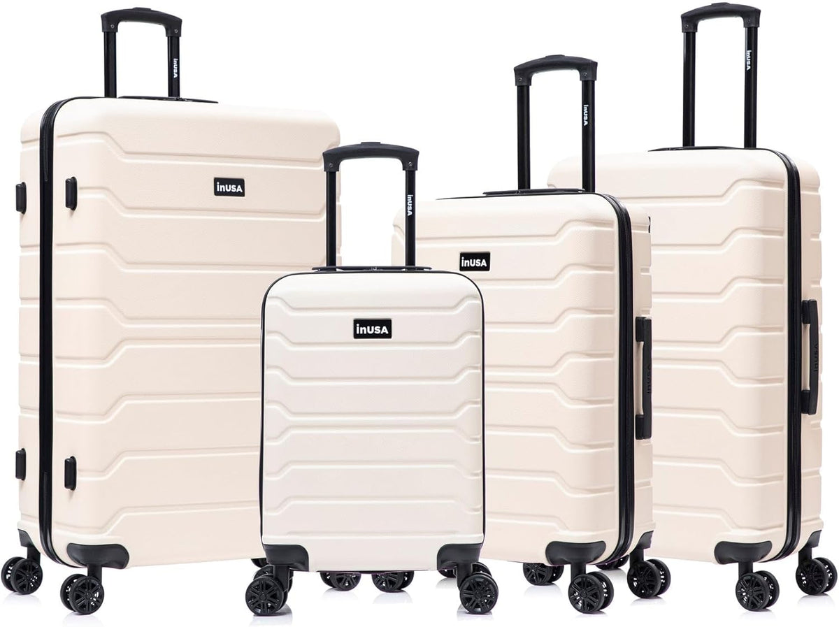 TREND Luggage with Spinner Wheels | Durable Lightweight Hardshell Suitcase, Travel bag with Handle and Trolley, 20-Inch Carry On Small Luggage | Orange