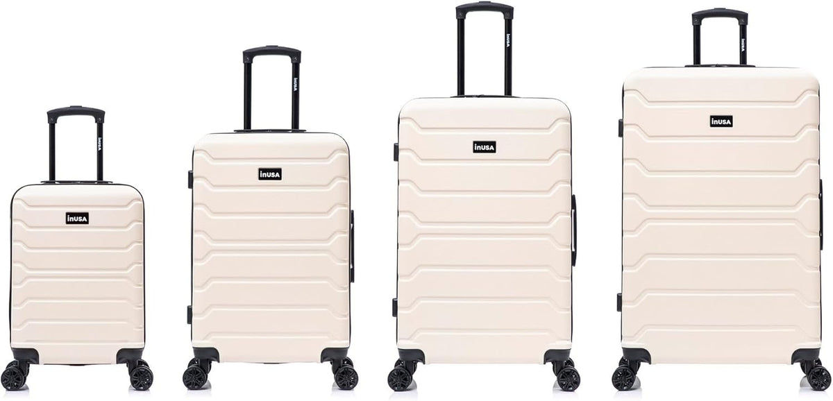 TREND Luggage with Spinner Wheels | Durable Lightweight Hardshell Suitcase, Travel bag with Handle and Trolley, 20-Inch Carry On Small Luggage | Orange