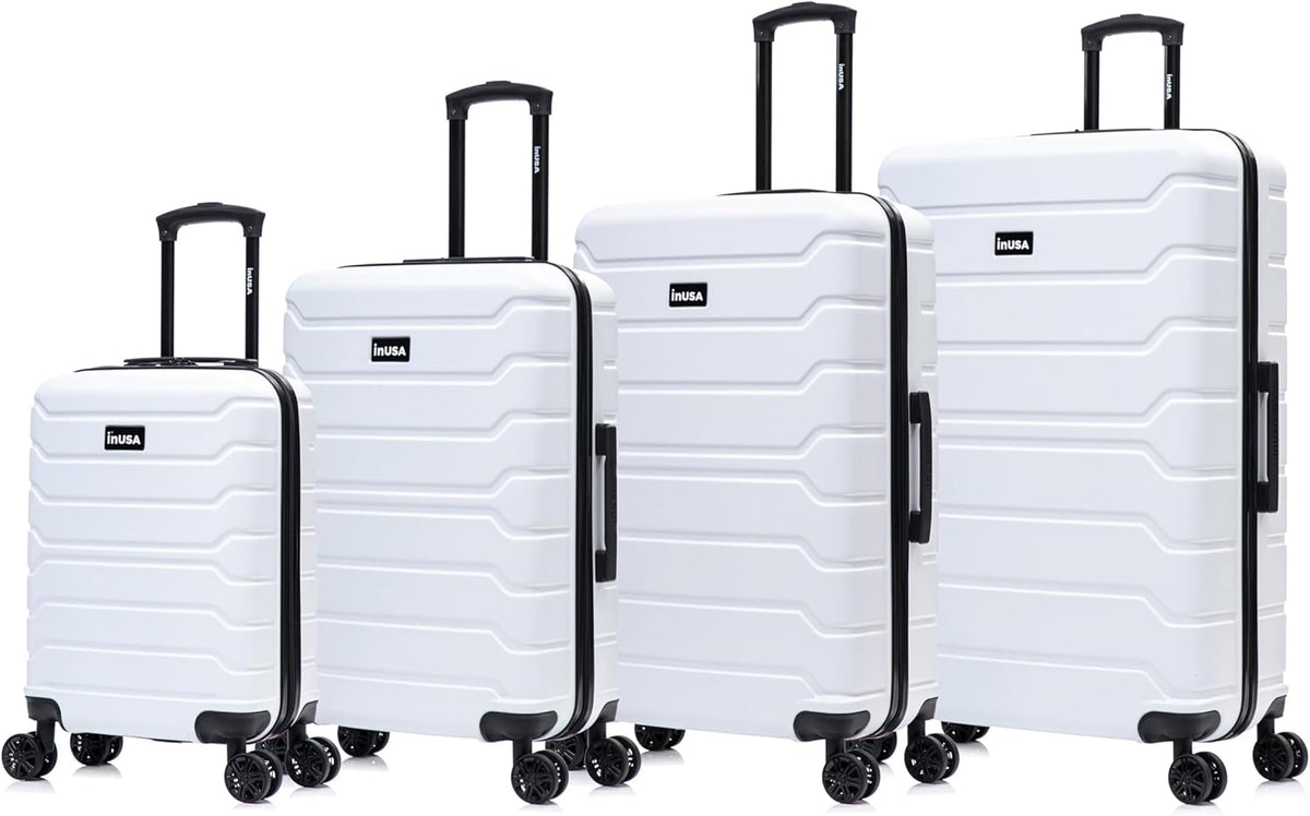 TREND Luggage with Spinner Wheels | Durable Lightweight Hardshell Suitcase, Travel bag with Handle and Trolley, 20-Inch Carry On Small Luggage | Orange