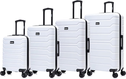 TREND Luggage with Spinner Wheels | Durable Lightweight Hardshell Suitcase, Travel bag with Handle and Trolley, 20-Inch Carry On Small Luggage | Orange