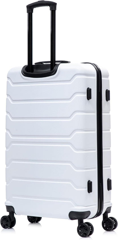 TREND Luggage with Spinner Wheels | Durable Lightweight Hardshell Suitcase, Travel bag with Handle and Trolley, 20-Inch Carry On Small Luggage | Orange