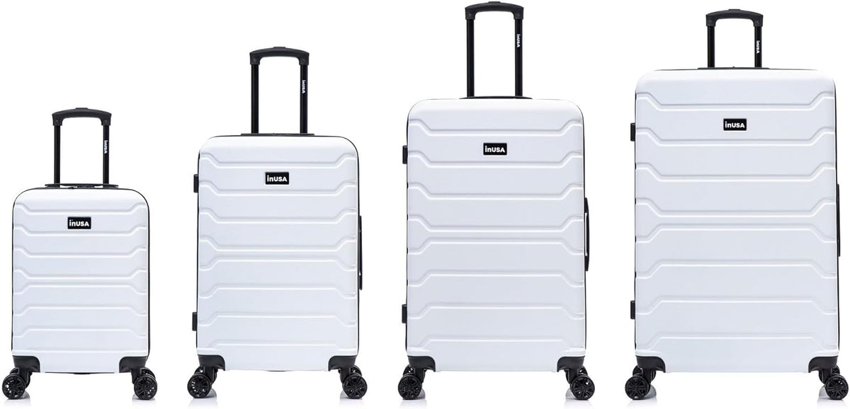TREND Luggage with Spinner Wheels | Durable Lightweight Hardshell Suitcase, Travel bag with Handle and Trolley, 20-Inch Carry On Small Luggage | Orange