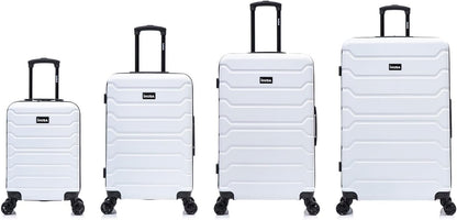 TREND Luggage with Spinner Wheels | Durable Lightweight Hardshell Suitcase, Travel bag with Handle and Trolley, 20-Inch Carry On Small Luggage | Orange