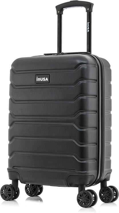 TREND Luggage with Spinner Wheels | Durable Lightweight Hardshell Suitcase, Travel bag with Handle and Trolley, 20-Inch Carry On Small Luggage | Orange
