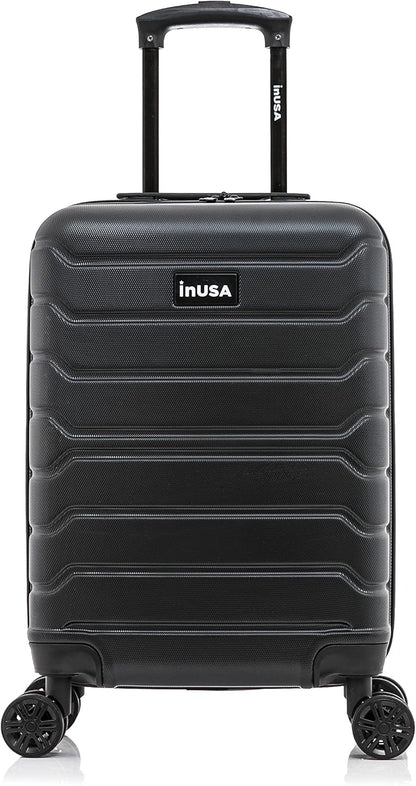 TREND Luggage with Spinner Wheels | Durable Lightweight Hardshell Suitcase, Travel bag with Handle and Trolley, 20-Inch Carry On Small Luggage | Orange