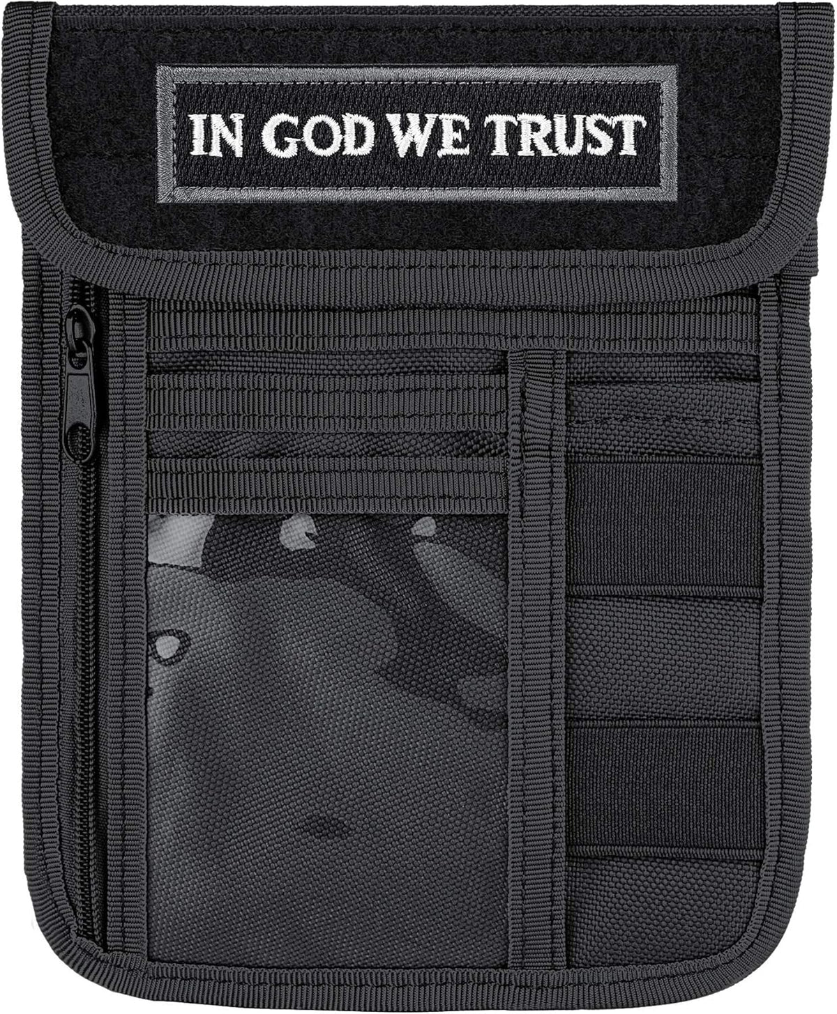 Travel Neck Wallet Tactical Passport Holder ID Card Organizer | Nylon Travel Phone Pouch