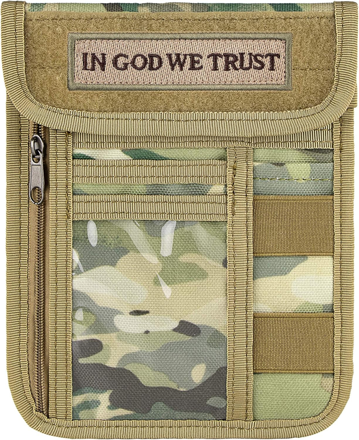 Travel Neck Wallet Tactical Passport Holder ID Card Organizer | Nylon Travel Phone Pouch