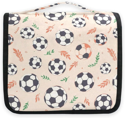 Hanging Travel Toiletry Bag Kit Makeup Case Cosmetics Organizer for Men Women (cow pattern)