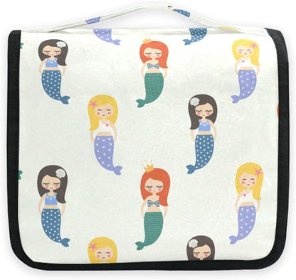 Hanging Travel Toiletry Bag Kit Makeup Case Cosmetics Organizer for Men Women (cow pattern)
