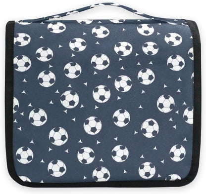 Hanging Travel Toiletry Bag Kit Makeup Case Cosmetics Organizer for Men Women (cow pattern)