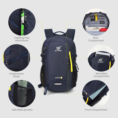 Small Hiking Backpack, 20L Lightweight Travel Backpacks Hiking Daypack for Women Men