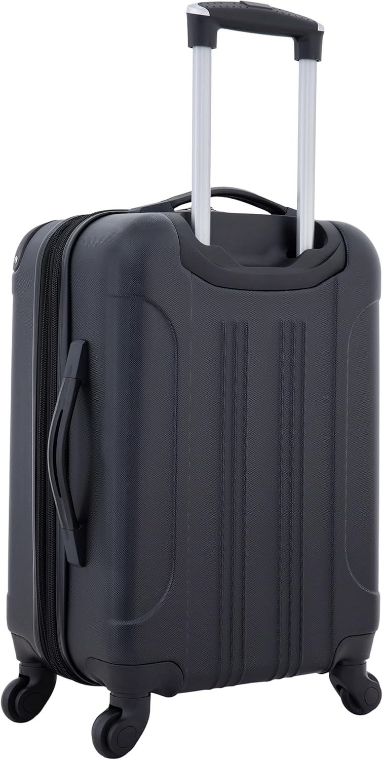 Chicago Hardside Expandable Spinner Luggage, Teal, 22" Carry-On