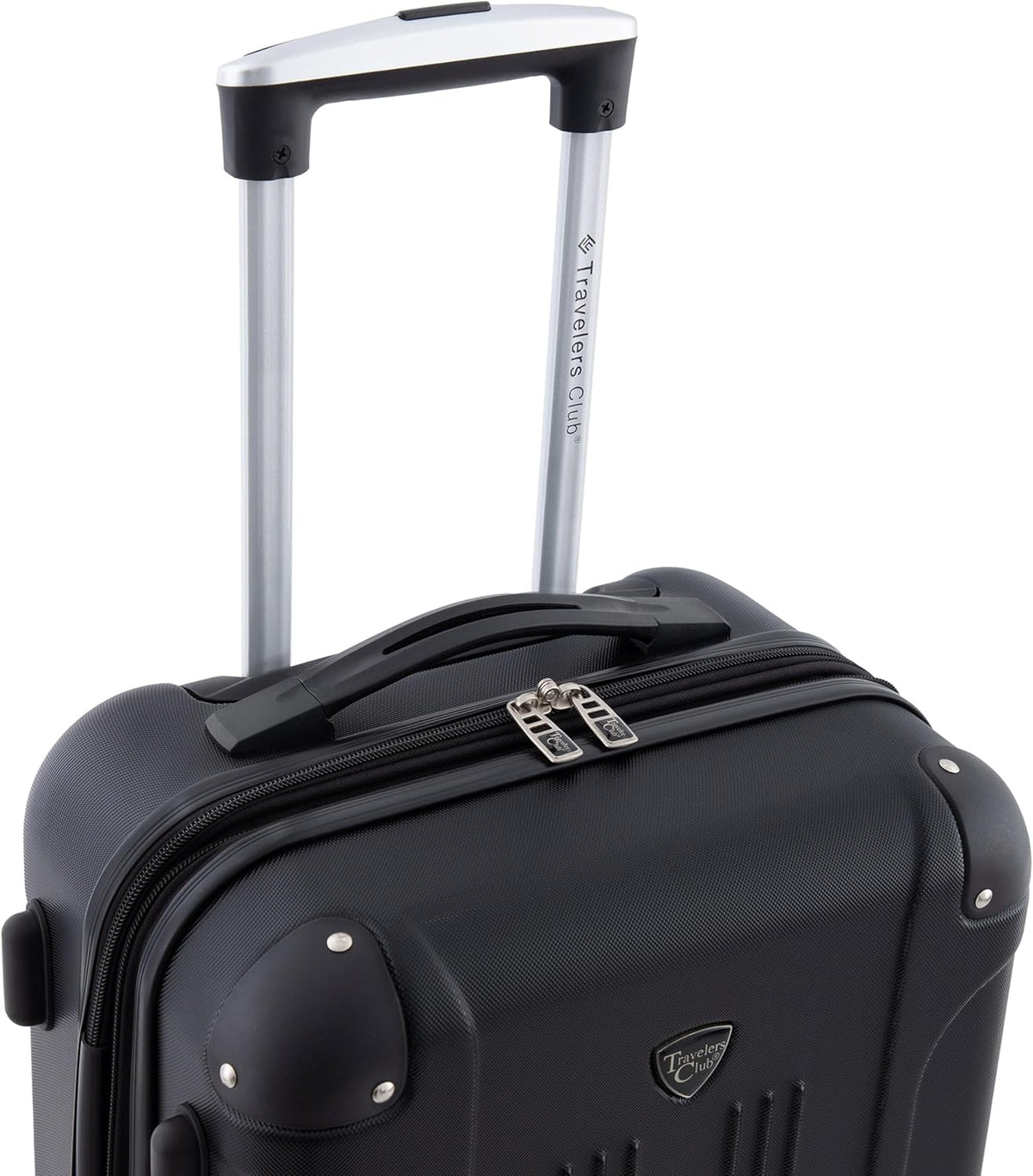 Chicago Hardside Expandable Spinner Luggage, Teal, 22" Carry-On