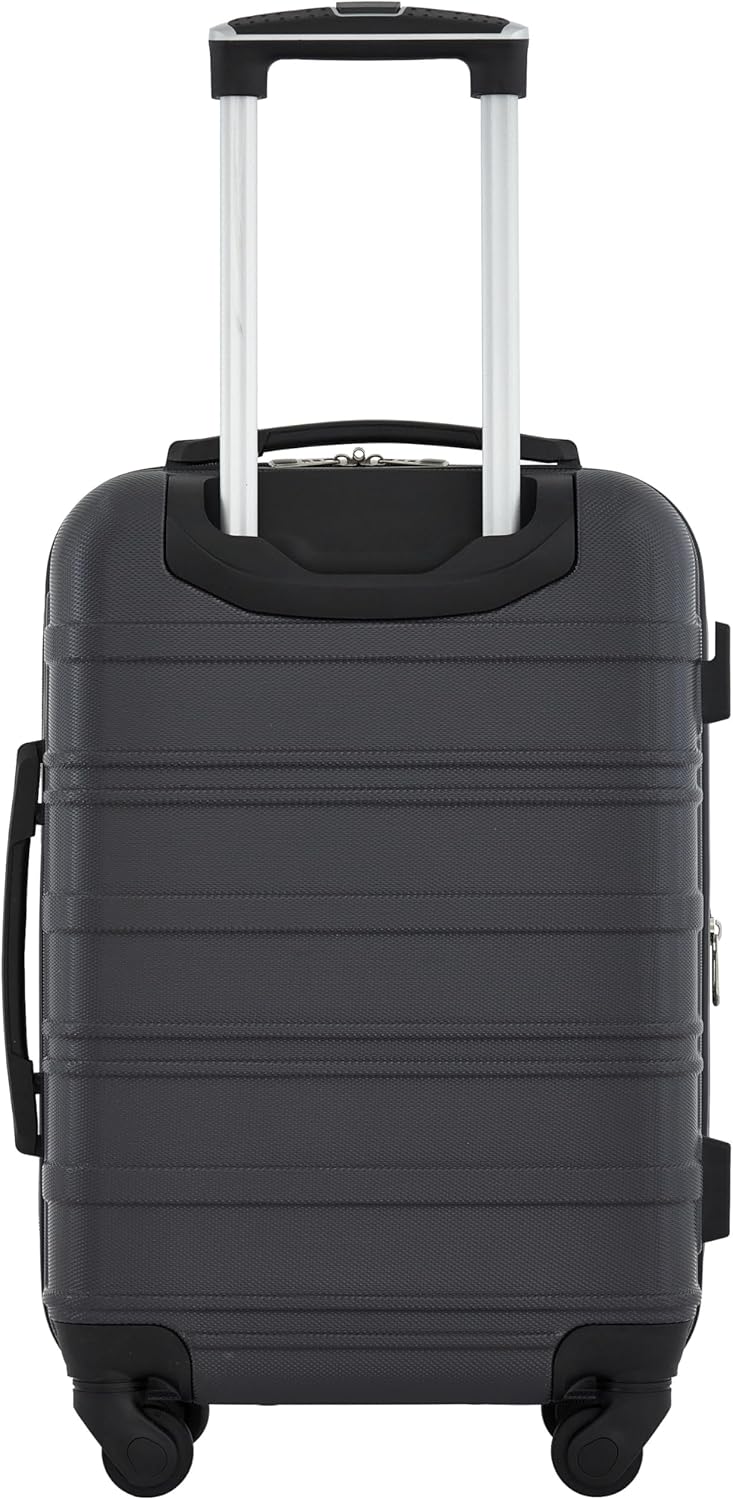 Chicago Hardside Expandable Spinner Luggage, Teal, 22" Carry-On