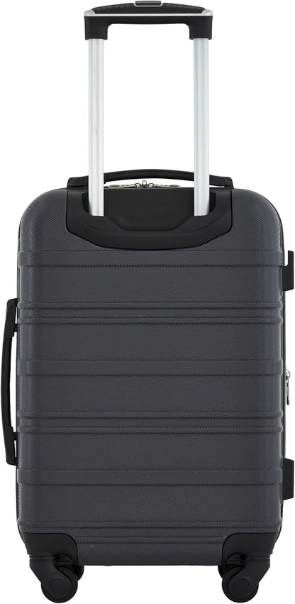 Chicago Hardside Expandable Spinner Luggage, Teal, 22" Carry-On