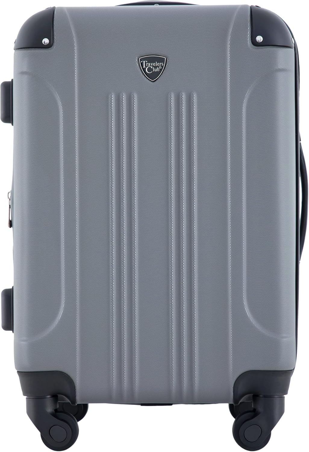 Chicago Hardside Expandable Spinner Luggage, Teal, 22" Carry-On