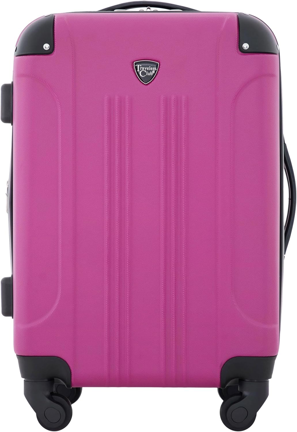 Chicago Hardside Expandable Spinner Luggage, Teal, 22" Carry-On