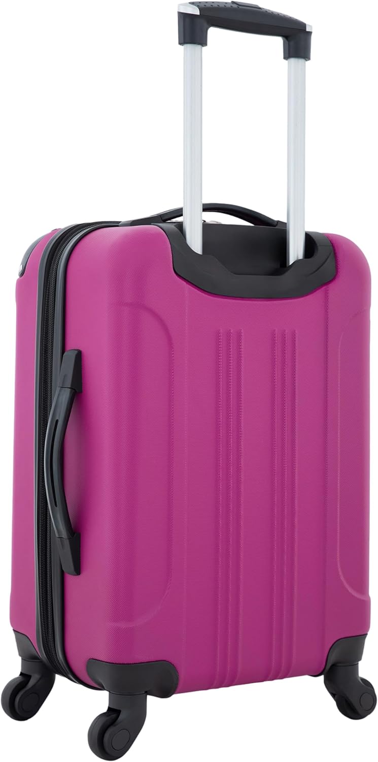 Chicago Hardside Expandable Spinner Luggage, Teal, 22" Carry-On