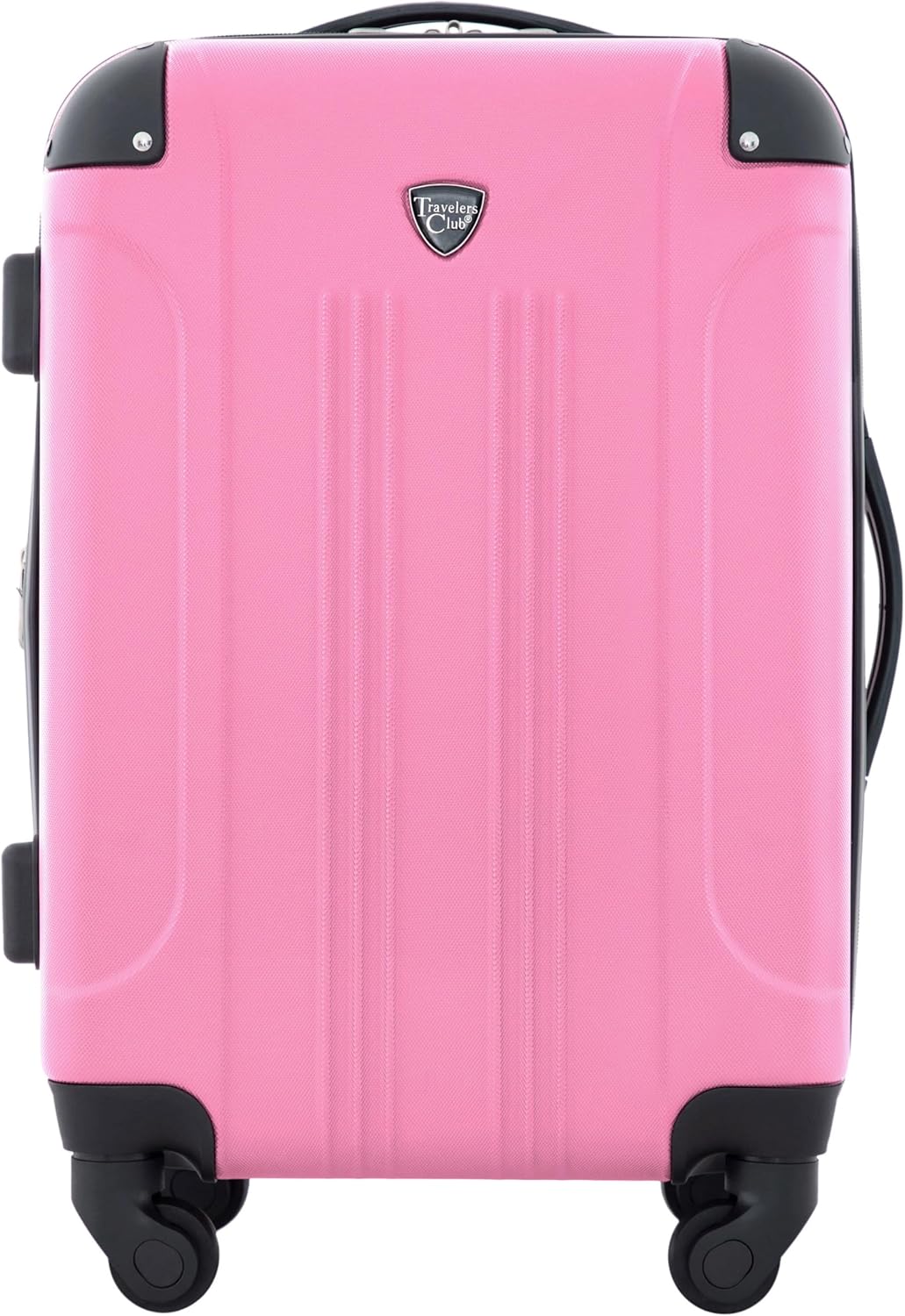 Chicago Hardside Expandable Spinner Luggage, Teal, 22" Carry-On